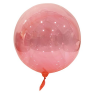 Шар 18 сфера bubble deco кристалл прозрачный Розовый/Light Pink 45 см