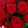 Букет в корзине 35 красных роз